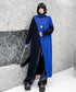 Center Slit Knit Dress